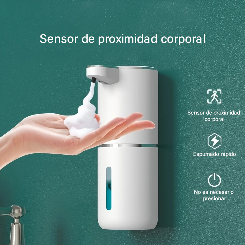 Dispensador Automático de Jabón Sin Contacto