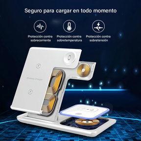 Estación de Carga Inalámbrica 3 en 1 PowerSync